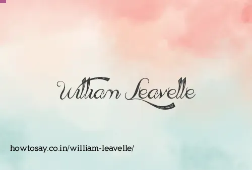 William Leavelle