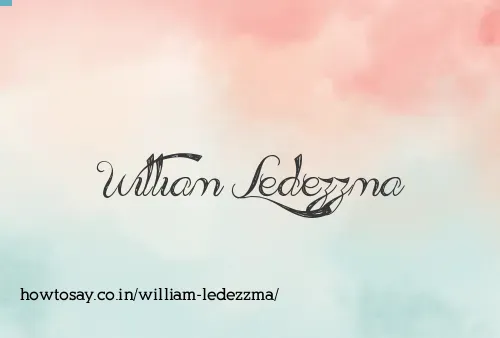 William Ledezzma