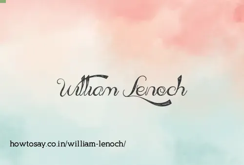 William Lenoch