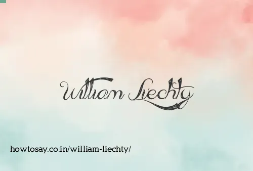 William Liechty