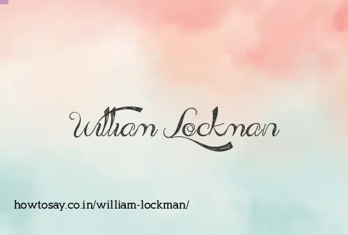 William Lockman
