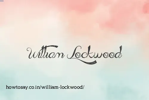 William Lockwood