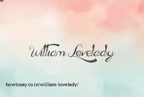 William Lovelady