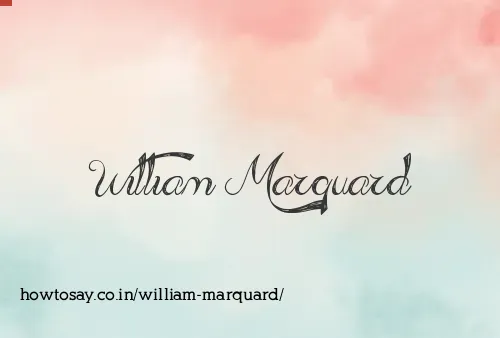 William Marquard