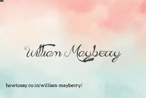 William Mayberry