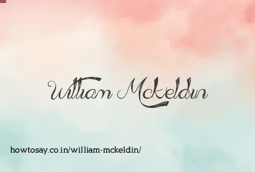 William Mckeldin