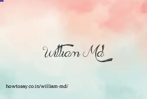 William Md