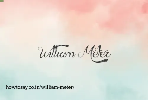 William Meter