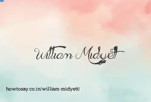 William Midyett