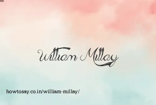 William Millay