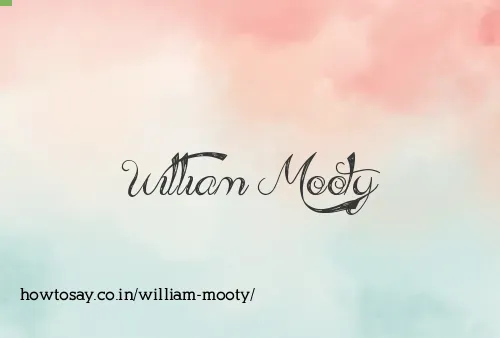 William Mooty