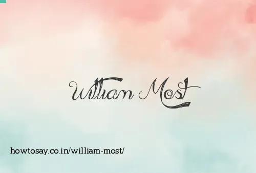 William Most