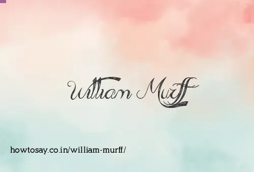 William Murff