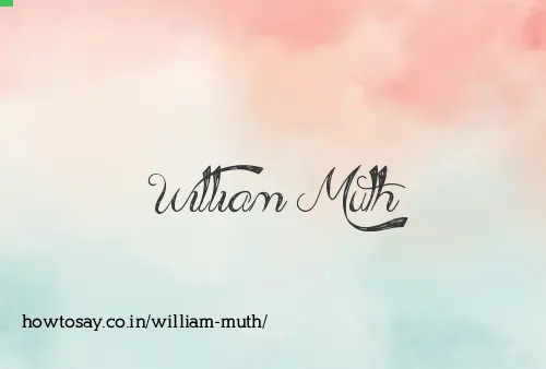 William Muth