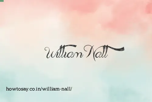 William Nall