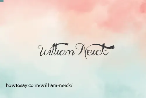 William Neick
