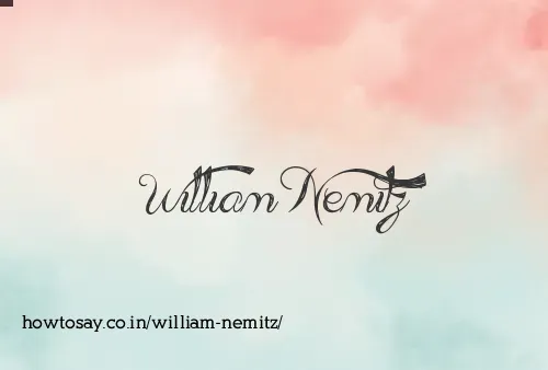 William Nemitz