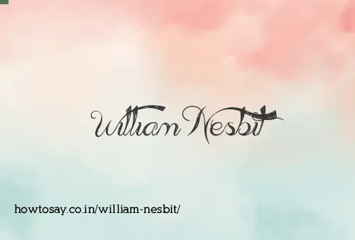 William Nesbit