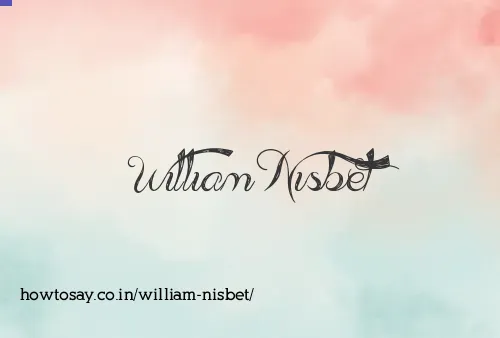 William Nisbet