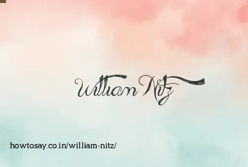 William Nitz