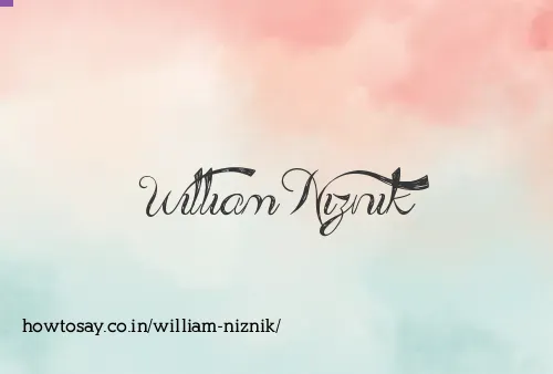 William Niznik