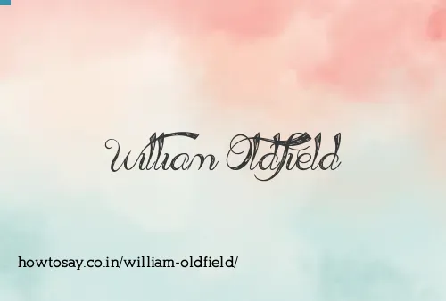 William Oldfield