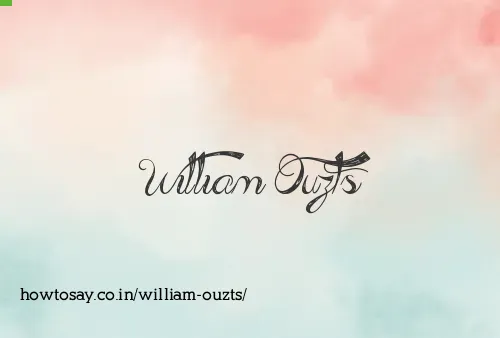William Ouzts