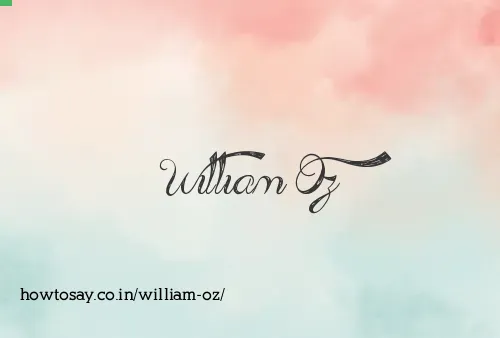 William Oz