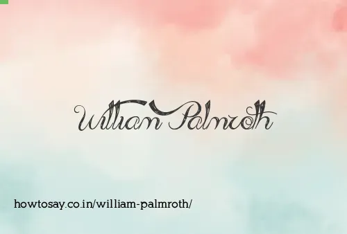 William Palmroth
