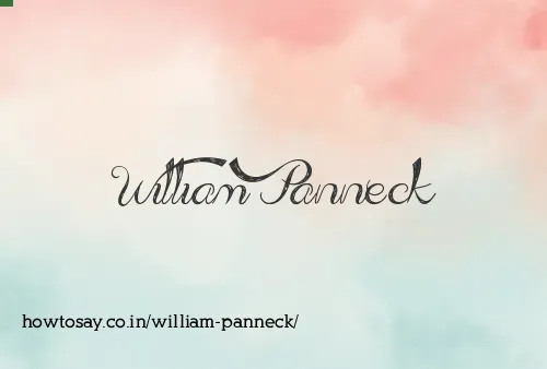 William Panneck