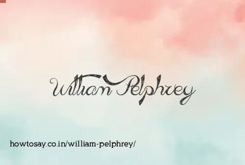 William Pelphrey