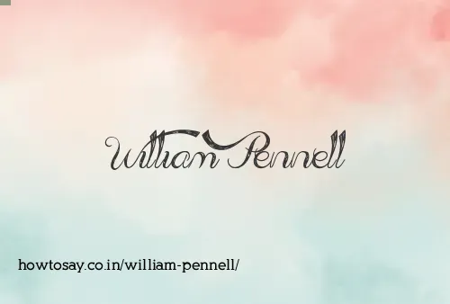 William Pennell