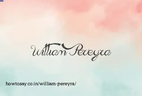 William Pereyra