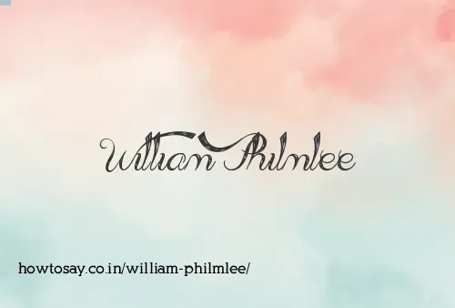 William Philmlee