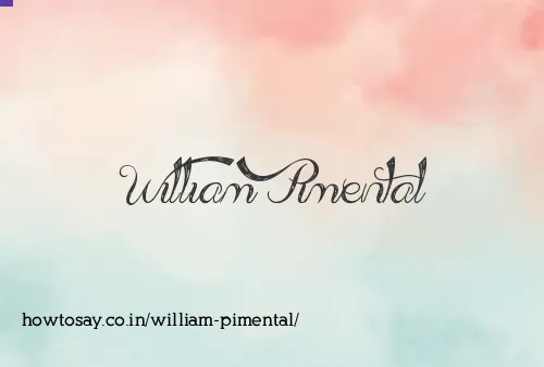 William Pimental