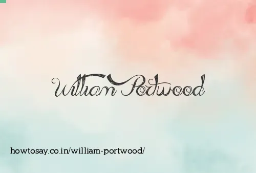 William Portwood