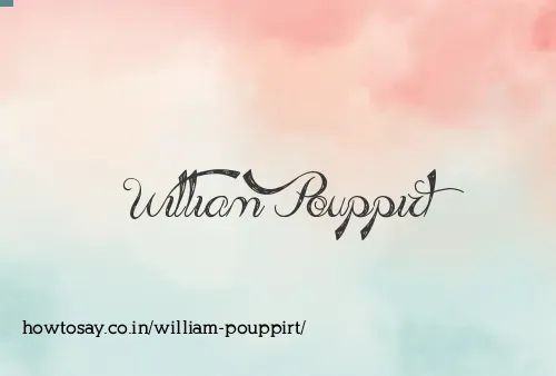 William Pouppirt