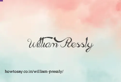 William Pressly