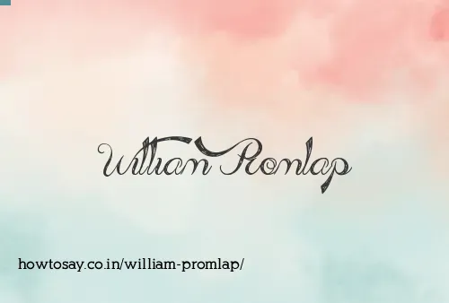 William Promlap