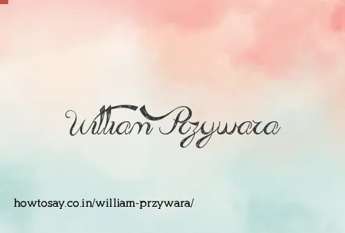William Przywara