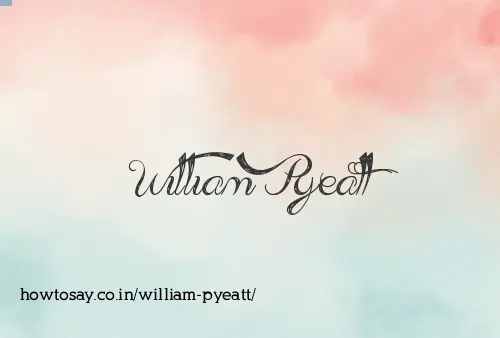 William Pyeatt