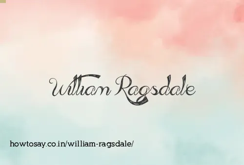 William Ragsdale