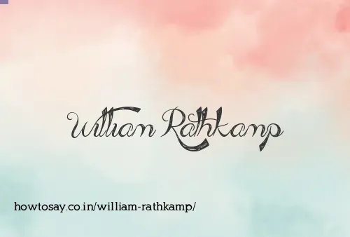 William Rathkamp