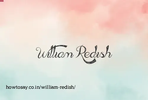William Redish