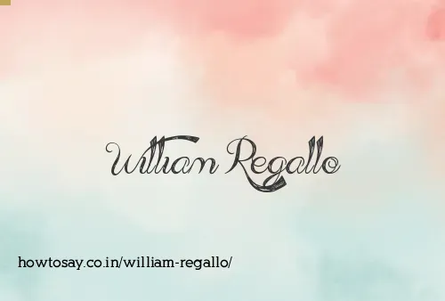 William Regallo