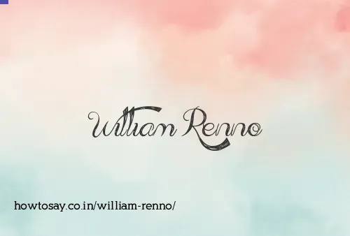 William Renno