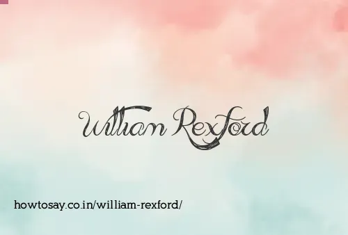 William Rexford