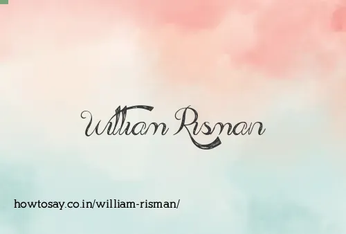 William Risman