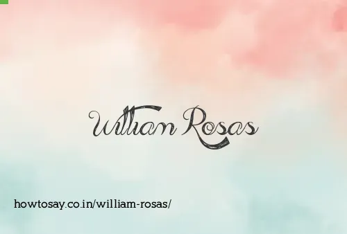 William Rosas