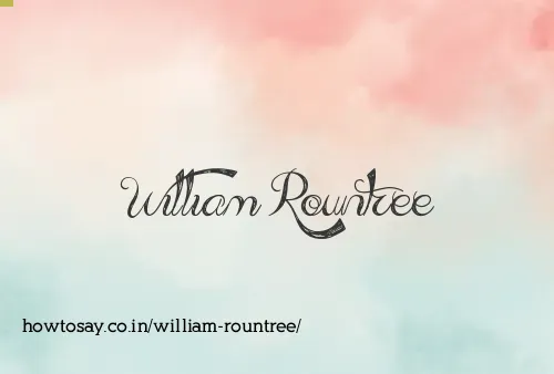 William Rountree